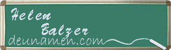 Helen Balzer Visitenkarte